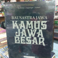 Bausastra Jawa Kamus Jawa Besar