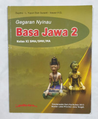 Gegaran Nyinau Basa Jawa 2 Kelas XI SMA/SMK/MA