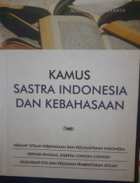 Kamus Sastra Indonesia dan Kebahasaan